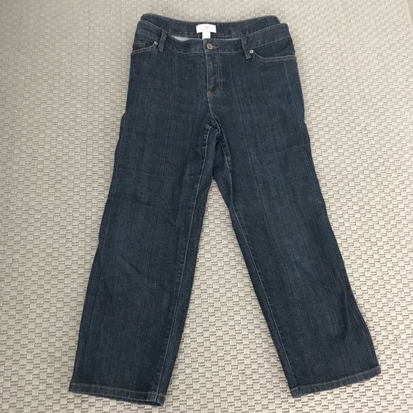 Ann Taylor Loft Denim Capris! - Picture 2 of 2